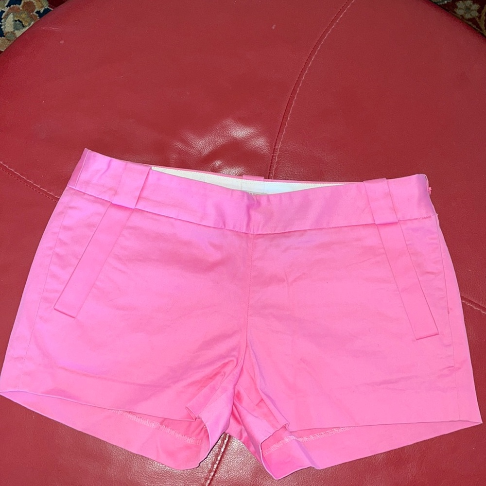 J. Crew Pink Side Zip size 6 shorts